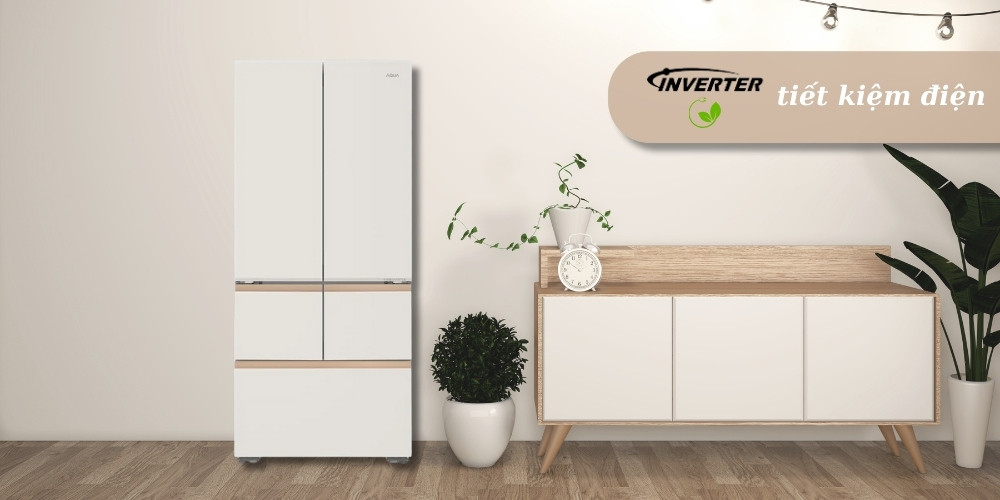 Tủ lạnh Aqua Inverter 512 lít AQR-MA585XA(MC)U1-Inverter