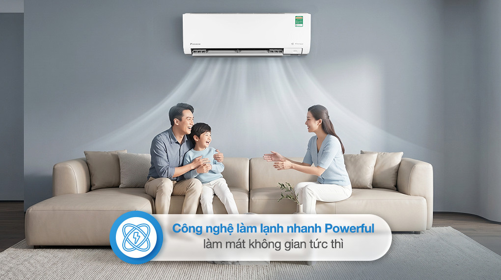 Khả năng làm lạnh nhanh Powerful