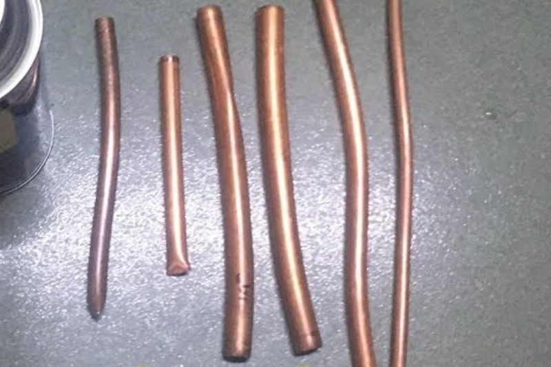 Ống đồng điều hòa bị biến dạng