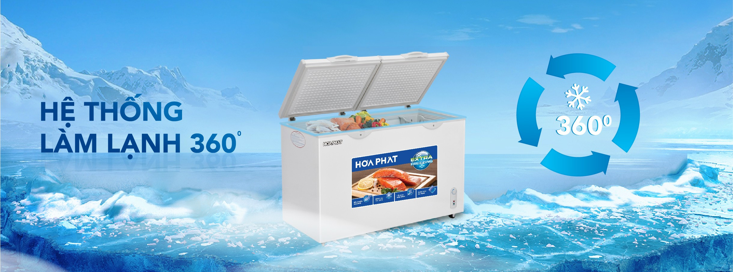 Hệ thống làm lạnh 360 độ