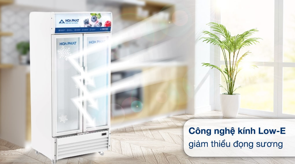 Thiết kế Tủ mát Hòa Phát Inverter 812 lít HSR D8812