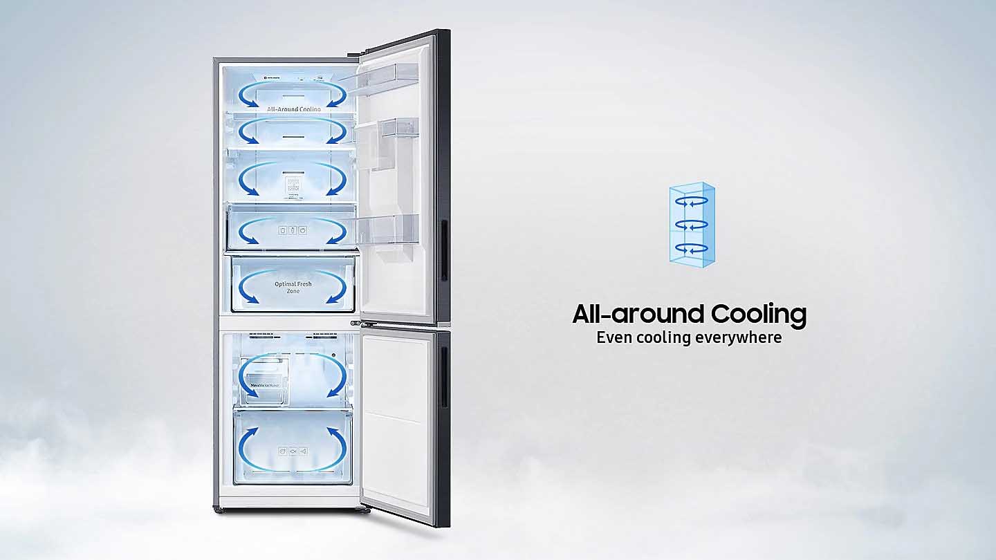 Tủ lạnh Samsung Inverter 310 Lít RB30N4010S8/SV
