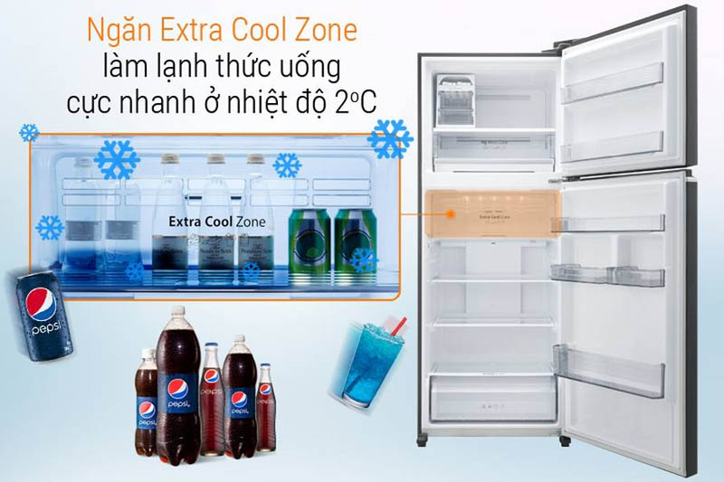 Tủ Lạnh Panasonic 326 Lít Inverter NR-BL351PKVN (2 cửa)
