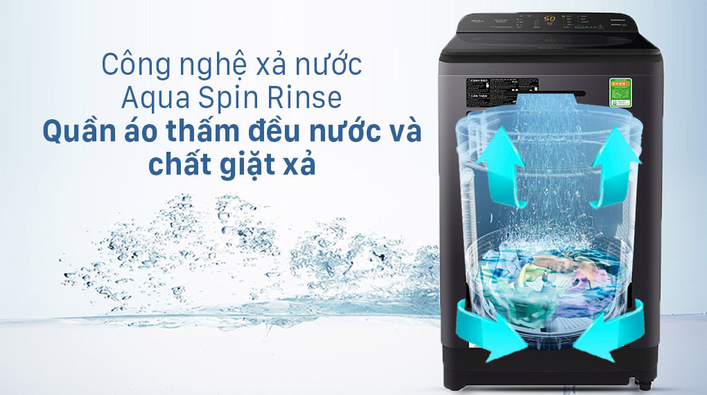 Công nghệ xả nước mạnh mẽ