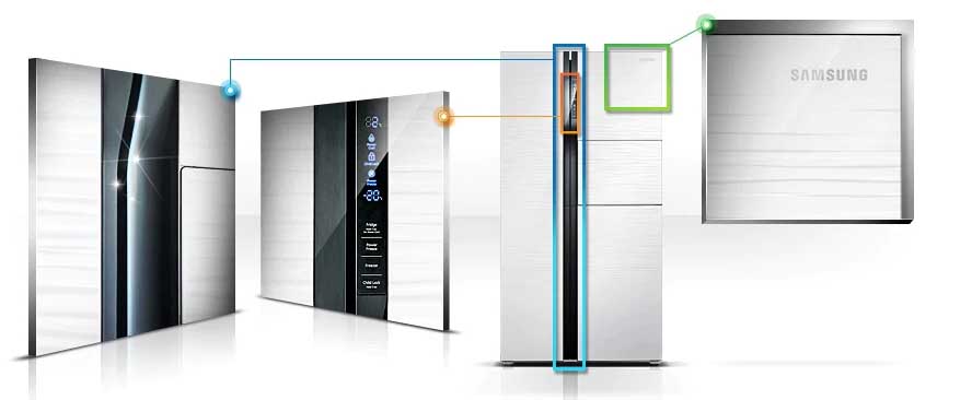 Tủ lạnh Samsung Inverter 571 Lít RS552NRUASL/SV