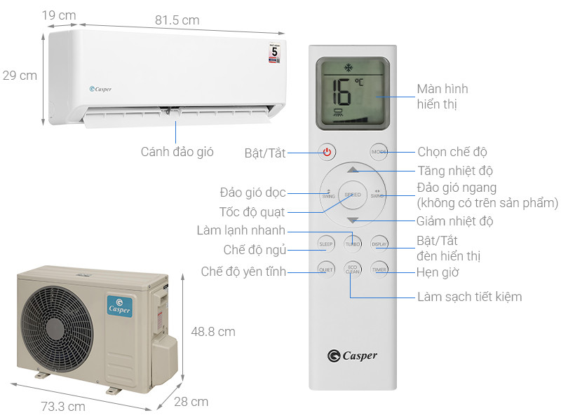 Điều hòa Casper SC-09FB36A