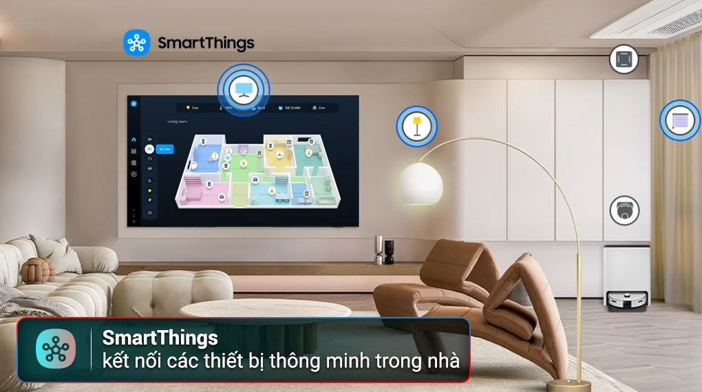 Smart Tivi OLED Samsung AI 4K 83 inch QA83S95F - Tiện ích