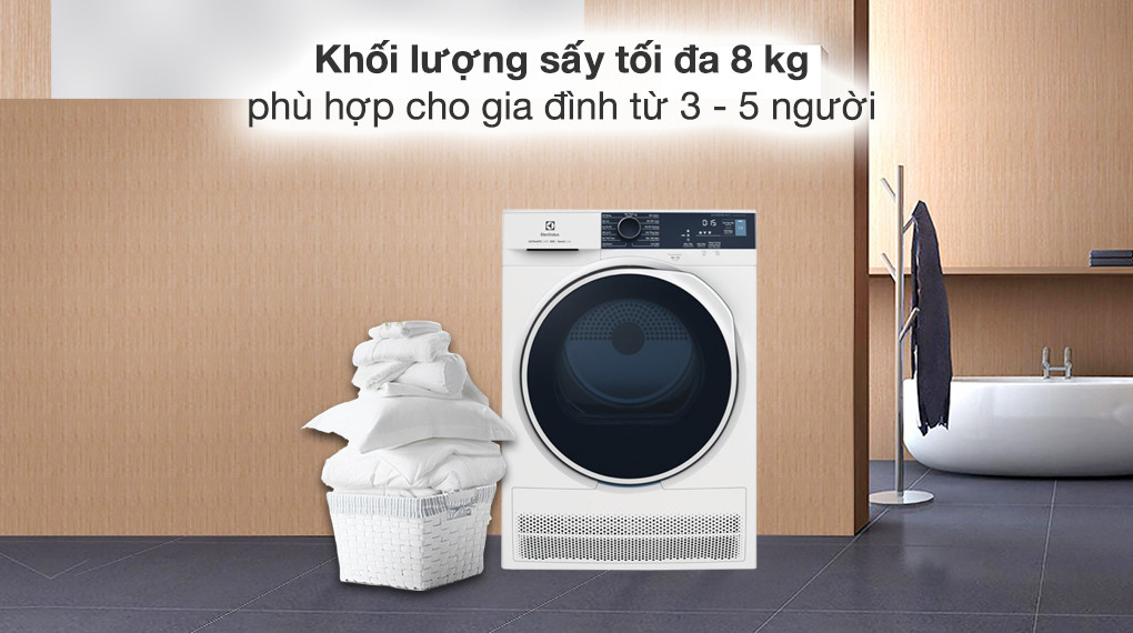 EDC804P5WB-Khối lượng sấy