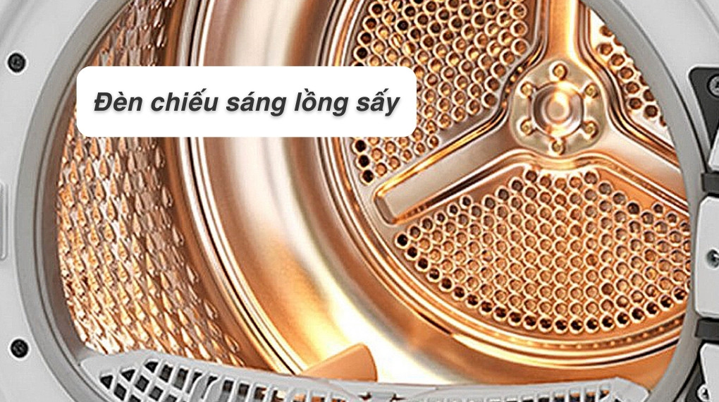 Tiện ích đèn chiếu sáng máy sấy Hitachi TD-100XFVEM