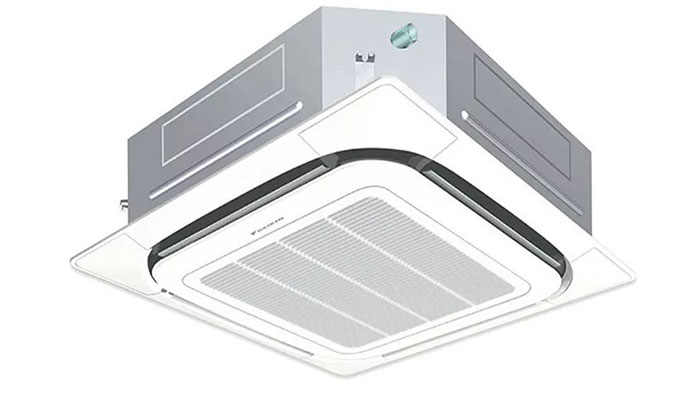 Điều Hòa Âm Trần Cassette Daikin 1 Chiều Inverter 17.100 BTU (FFF50BV1/RZF50CV2V) Điều Khiển Dây (BRC1E63+BYFQ60B3W1)