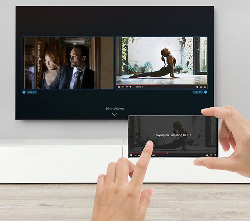 Smart TV 4K Samsung QLED 43 inch Q60T (QA43Q60TAKXXV)