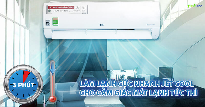 điều hòa 1 chiều LG