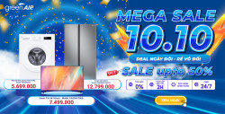 MEGA SALE 10/10 - ĐẠI TIỆC SIÊU SALE