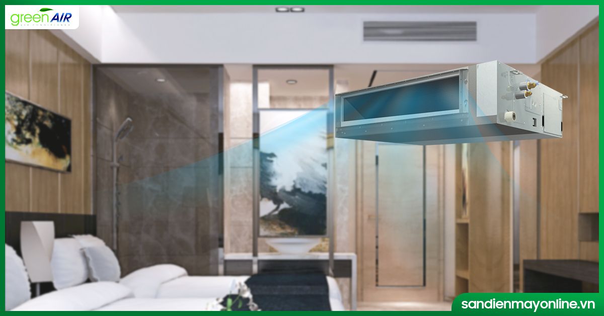 Điều hòa nối ống gió Daikin đẳng cấp cho không gian khách sạn chuẩn “Sao”