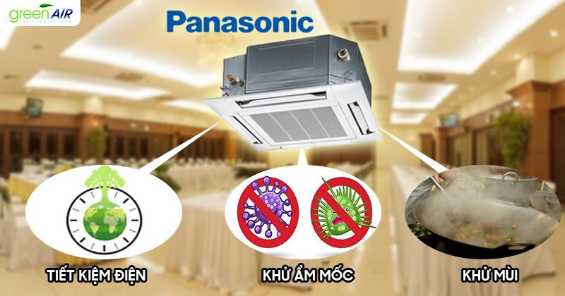 điều hòa âm trần Cassette Panasonic