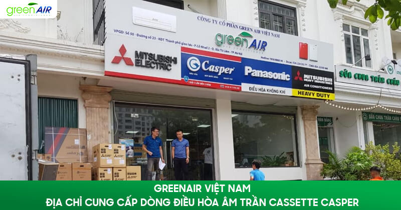 điều hòa âm trần Casper