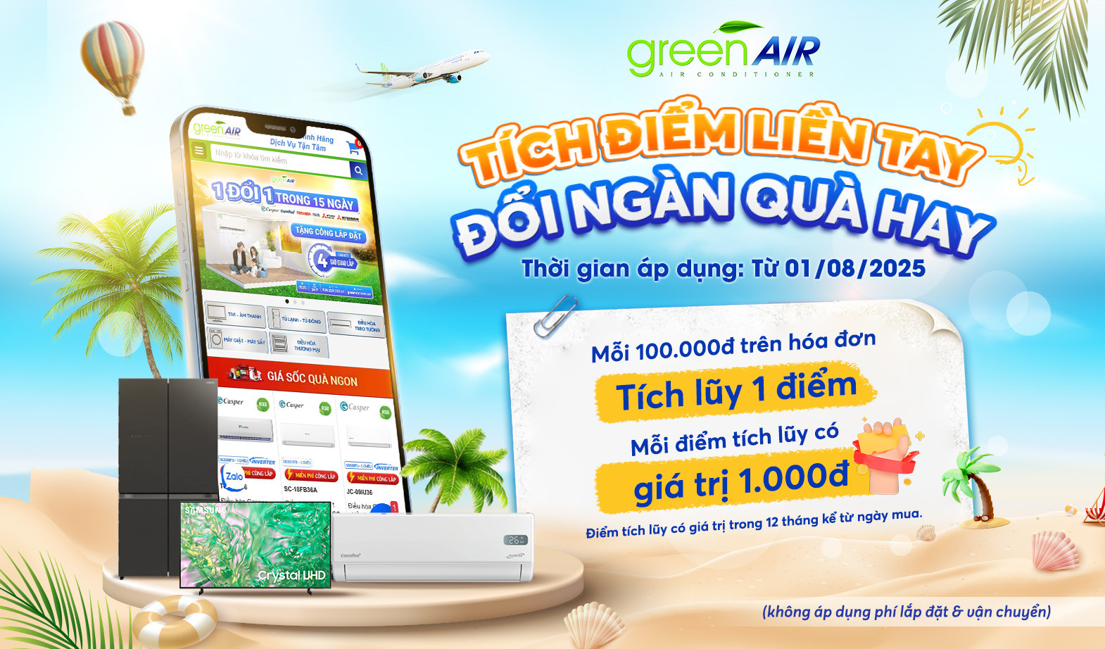 🔥 TÍCH ĐIỂM ĐỔI QUÀ 🔥  Tích điểm liền tay - Đổi ngàn quà hay