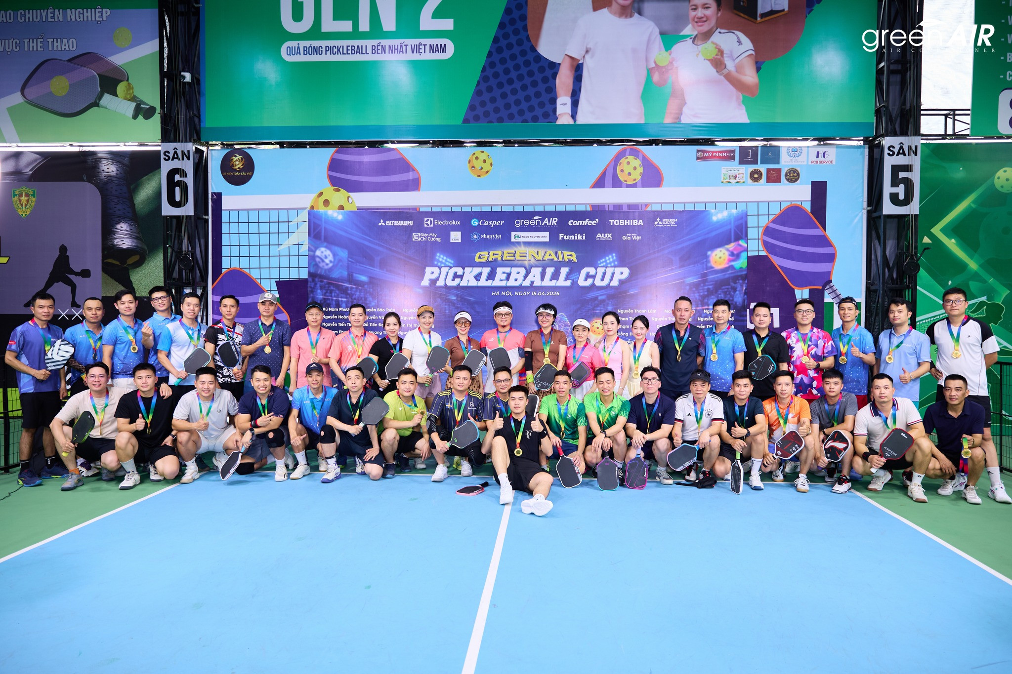 Green Air Pickel Ball Cup 2026 - Chiến Hết Mình - Thăng Hoa Cảm Xúc