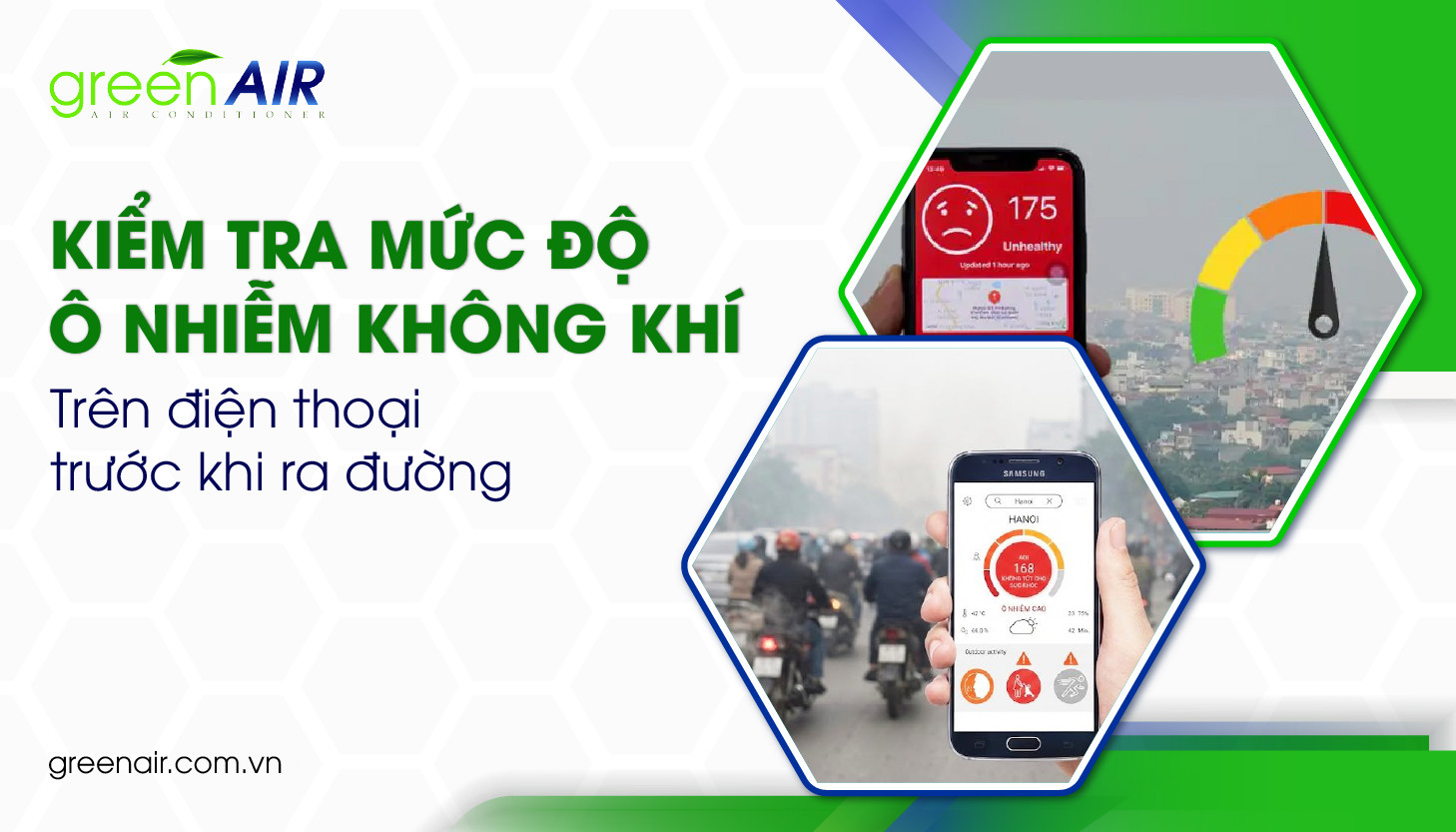 Hướng dẫn kiểm tra mức độ ô nhiễm không khí trên điện thoại