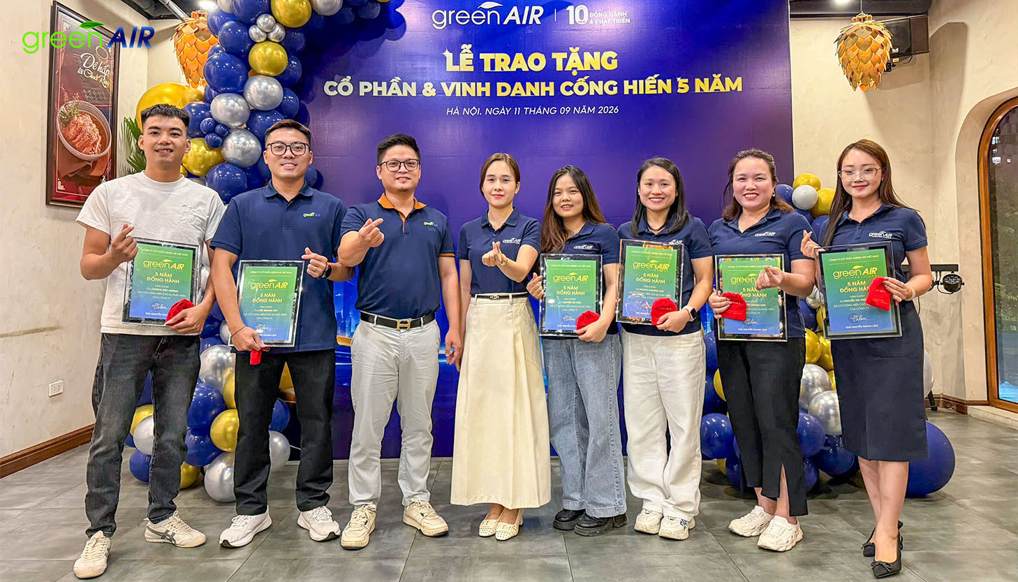 Green Air Hành Trình 10 Năm Phát Triển: Vinh Danh Những Chặng Đường Cống Hiển