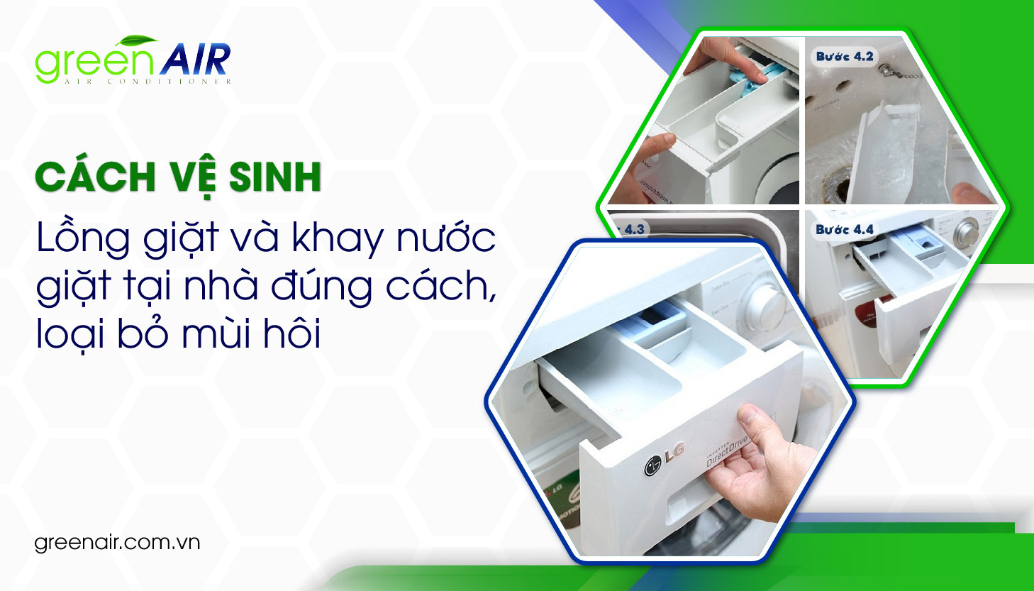 Vệ Sinh Lồng Giặt Và Khay Nước Giặt Tại Nhà Đúng Cách, Loại Bỏ Mùi Hôi Tận Gốc