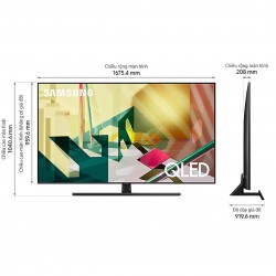 Smart Tivi Samsung QLED 4K 75 inch QA75Q70T