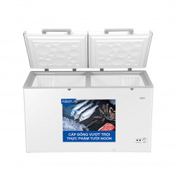 Tủ đông Aqua Inverter 319 Lít AQF-C4201E (2 Cánh)