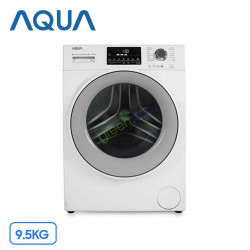 Máy Giặt Aqua Inverter 9.5Kg AQD-D950E.W Lồng Ngang