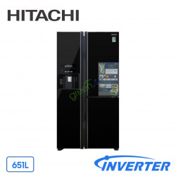 Tủ lạnh Hitachi 651 lít Inverter R-FM800GPGV2 GBK (2 Cánh)