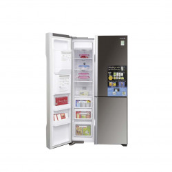 Tủ lạnh Hitachi 651 lít Inverter R-FM800GPGV2X MBW (3 Cánh)