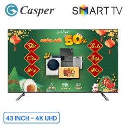 Smart Tivi Casper 4K 43 Inch 43UG6100