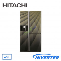 Tủ Lạnh Hitachi 651 Lít Inverter R-FM800AGPGV4X (3 Cánh)