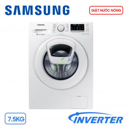 Máy Giặt Samsung Inverter 7.5kg WW75K52E0WW/SV Lồng Ngang