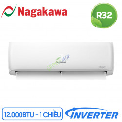 Điều hòa Nagakawa inverter 1 chiều 12000 BTU NIS-C12R2H08