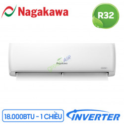 Điều hòa Nagakawa inverter 1 chiều 18000 BTU NIS-C18R2H08