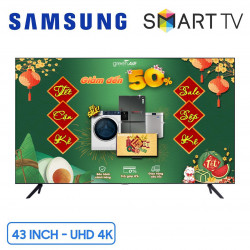 Smart Tivi Samsung 4K 43 inch UA43AU7200