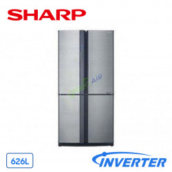 Tủ lạnh Sharp 626 Lít Inverter SJ-FX630V-ST (4 Cánh)