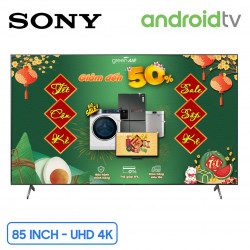 Smart Tivi Sony LED 4K 85 inch KD-85X86J
