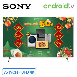 Smart Tivi Sony LED 4K 75 inch KD-75X86J