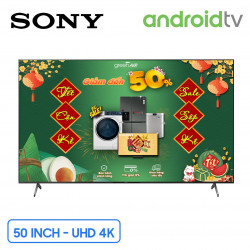 Smart Tivi Sony LED 4K 50 inch KD-50X86J