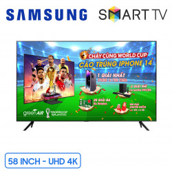 Smart Tivi Samsung 4k 58 inch UA58AU7200 Crystal UHD
