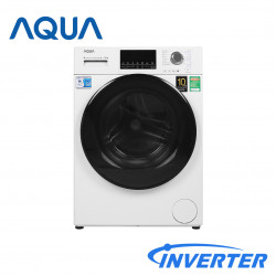 Máy Giặt Aqua Inverter 9Kg AQD-D900F.W Lồng Ngang