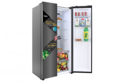 Tủ Lạnh Aqua 541 Lít Inverter AQR-S541XA(BL) (2 cánh)