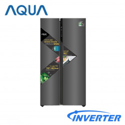 Tủ Lạnh Aqua 480 Lít Inverter AQR-S480XA(BL) (2 cánh)
