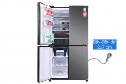 Tủ Lạnh Sharp 525 Lít Inverter SJ-FX600V-SL (4 Cánh)