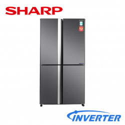 Tủ Lạnh Sharp 572 Lít Inverter SJ-FX640V-SL (4 Cánh)
