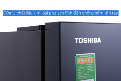 Tủ Lạnh Toshiba 311 Lít Inverter GR-RT395WE-PMV(06)-MG (2 cánh)