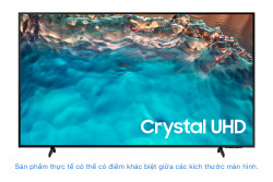 Smart Tivi Samsung Crystal UHD 4K 75 Inch UA75BU8000