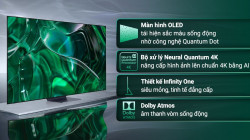 Smart Tivi Samsung OLED 4K 77 inch QA77S95C