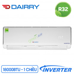 Điều hòa Dairry Inverter 1 chiều 18000 BTU i-DR18KC